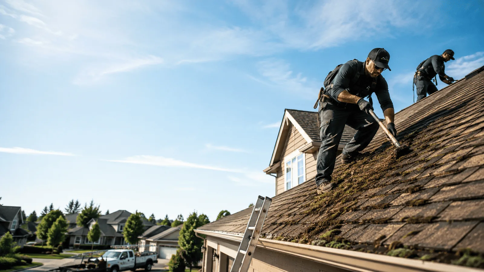 Roof Moss Removal in Harrington, DE near me